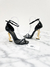 Sandália Saint Laurent Opyum 110 Logo Preta 35Br - loja online