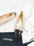 Sapatilha Chanel Ballet Quilted Logo Bicolor 39Br - comprar online