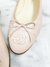 Sapatilha Chanel CC Cap Toe Ballet Rosa 36/37BR na internet