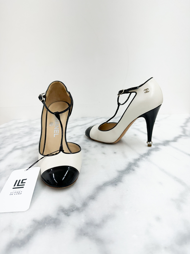 Sapato chanel bicolor inspired 2025