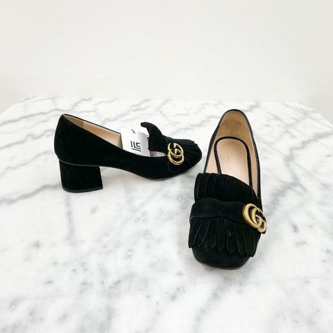 Sapato best sale preto gucci