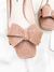 Sapato Miu Miu Bow Suede Taupe Malva 35Br - comprar online