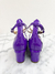 Sapato Valentino V Logo Roxo 38Br - NOVO - comprar online