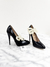 Scarpin Gucci Pearl Pumps Preto 36BR - NOVO