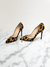 Scarpin Louboutin Animal Print 38/39BR