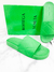 Slide Bottega Veneta Matt Rubber Grass Verde 42BR - MASCULINO