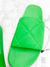 Slide Bottega Veneta Matt Rubber Grass Verde 42BR - MASCULINO - comprar online