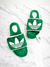 Slide Gucci X Adidas Gazelle Monograma Verde 44BR - MASCULINA