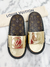 Slide Louis Vuitton Monograma e Dourado Logo 38BR na internet