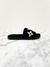 Slide Louis Vuitton Passeo Flat Comfort Shearling Preta 38BR - loja online