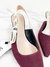 Slingback Dior J'adior Vinho Logo 34BR - NOVO - comprar online
