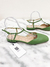 Slingback Double G Ballet Flat Light Green 34/35BR - Brechó Closet de Luxo