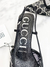 Slingback Gucci Tom Crystals GG Mesh Preto 35/36Br - Brechó Closet de Luxo