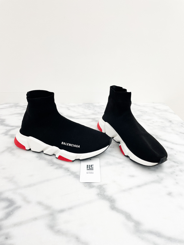 Balenciaga speed vermelho sales