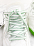 Tênis Gucci Basket Low Top Monograma e Verde 34/35Br
