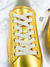 Tênis Gucci Dourado 40BR - MASCULINO - NOVO - comprar online