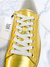 Tênis Gucci Dourado 40BR - MASCULINO - NOVO na internet