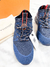 Tênis Louis Vuitton Knit Damier Fastlane Azul 39BR - MASCULINO - Brechó Closet de Luxo