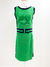 Vestido Carolina Herrera Bow Logo Verde Tam.G na internet