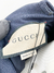 Vestido Gucci Azul Marinho Logo Tam.M - loja online