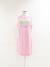 Vestido Moschino Sweatshirt Sleeveless Logo Embroidered Rosa Tam.M - NOVO - comprar online