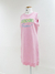 Vestido Moschino Sweatshirt Sleeveless Logo Embroidered Rosa Tam.M - NOVO