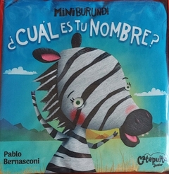 BURUNDI MINI - ¿CUÁL ES TU NOMBRE? LIBRO DE TELA