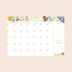 Planner mensual magnético - Crema - comprar online