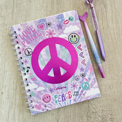 Cuaderno tapa dura A5 - Peace