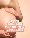 Guía de Plan de parto y Postparto- Descargable.