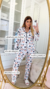 PIJAMA LONGO VIRGINIA - PANDA LILÁS - loja online