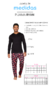 PIJAMA LONGO MASCULINO RYAN GOLA V - NETFLIX - loja online