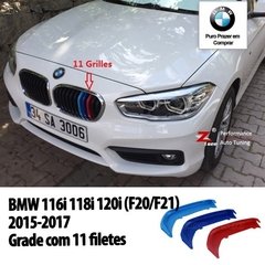 Aplique Barras Grade Bmw 116i 118i 120i 15 16 17 Motorsport