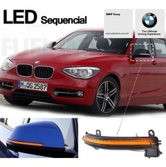 O par LED Pisca Retrovisor Bmw 116i 118i 120i 125i 2013 2014 2015 2016 2017 - comprar online