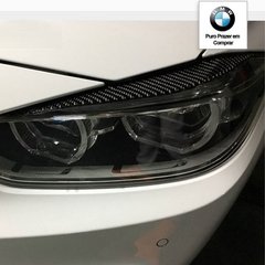 Fibra Carbono Farol Bmw F30 320i 325i 328i 2013-2016 O Par - FUEL IMPORTS