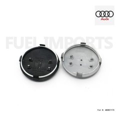 4x Calotas Roda Audi A3 A4 A6 A8 60mm Cinza Preto Original - comprar online