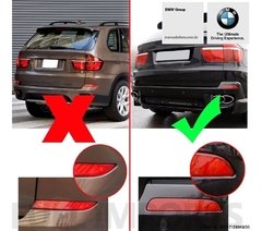 Olho Gato Refletor Parachoque Traseiro Bmw X5 2008 2009 2010 2011 2012 - loja online