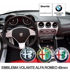 Emblema Volante Alfa Romeo Original 40mm na internet