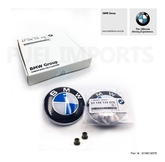 Emblema Simbolo Traseira 74mm BMW Serie 3 (E90) 316i 318i 320i 323i 325i 328i M3 2009 2010 2011 2012 +Buchas Original na Caixa na internet
