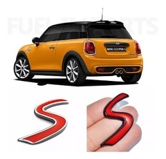 Emblema S Mini Cooper Traseiro Paralama 3cm - Promoção! - comprar online