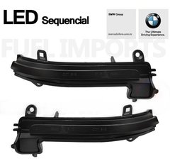 O par LED Pisca Retrovisor Bmw 116i 118i 120i 125i 2013 2014 2015 2016 2017 - FUEL IMPORTS