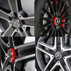 Calota Central Roda Mercedes Benz 75mm AMG Jogo 4 un - comprar online
