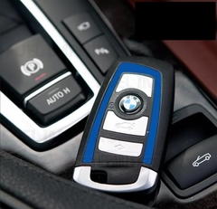 Adesivo decorativo de chave BMW - Azul / Vermelho / Cinza - comprar online