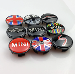 Kit 4 Emblema Calotas Simbolo Roda Mini Cooper John Works 54mm Original - comprar online