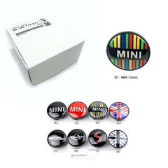 Kit 4 Calotas Simbolo Emblema Roda Mini Cooper 54mm Original - comprar online