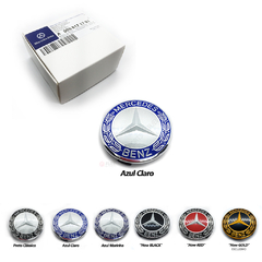 Kit 4 Calotas Roda Mercedes Benz® Original Na Caixa 75mm - loja online