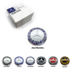 1x Calota Central Roda Mercedes-Benz 75mm Original - loja online