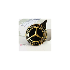 Kit 4x Tampa Calota Roda Mercedes Benz 75mm Dourado Gold na internet