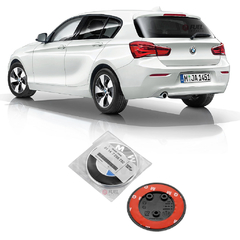 Emblema Traseiro BMW Serie 1 (F20) 82mm 114i 116i 118i 120i 125i M135i M140i 2013 a 2018 Original