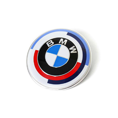 Emblema BMW 50th Years M Retrofit 74mm Original - loja online